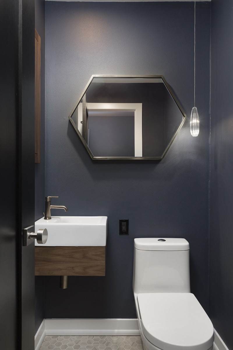 Milwaukee Bathroom Remodel with Floating Vanity