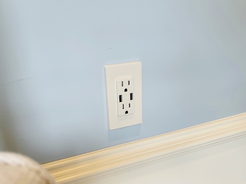 Outlet Installed in Milwaukee Area Home Remodel