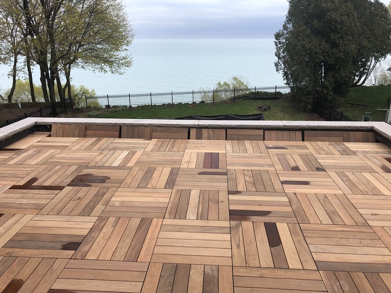 Roof Deck on Whitefish Bay Remodeled Home