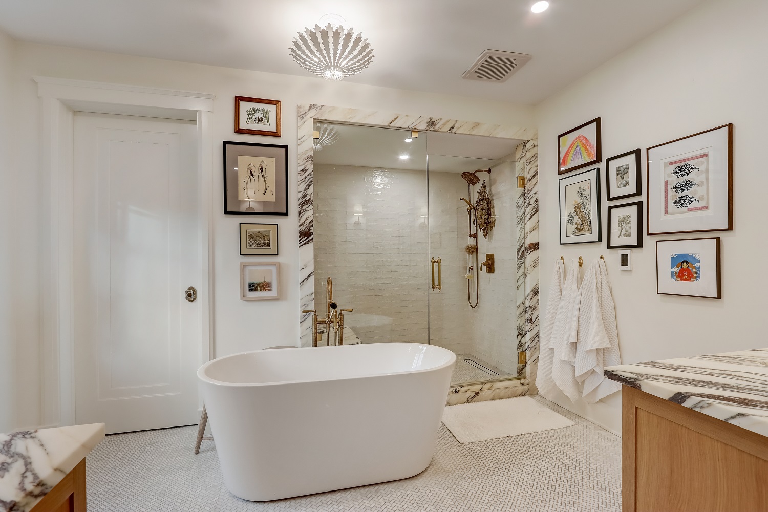 Master Bathroom in Whitefish Bay Home Remodel