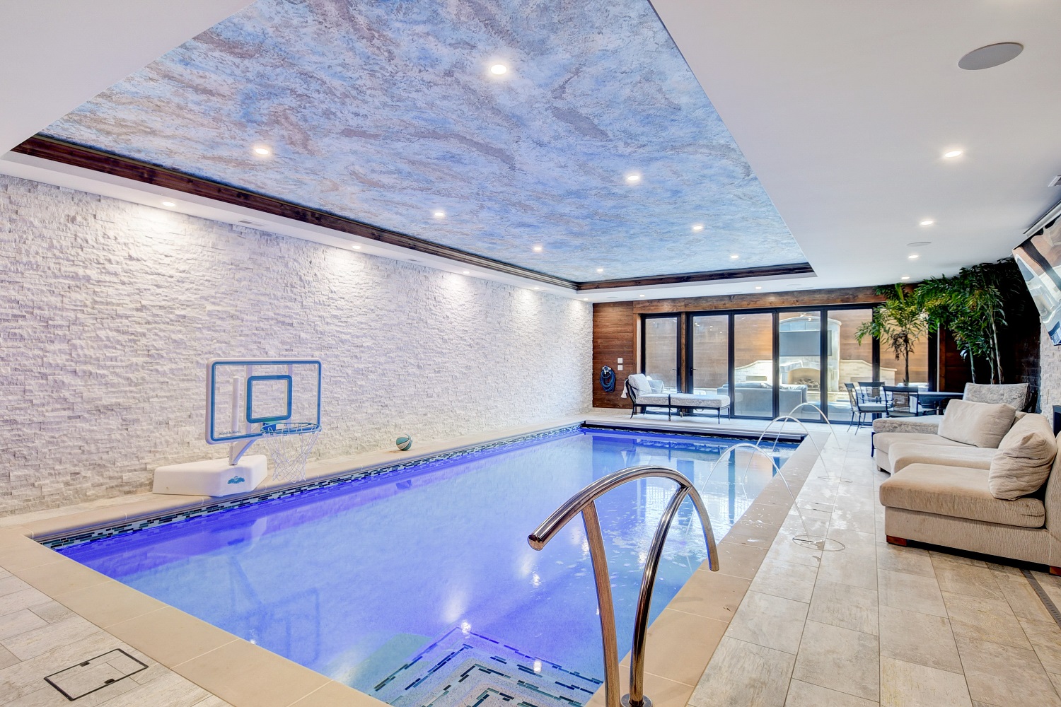 Indoor Pool in Renovated Whitefish Bay Home