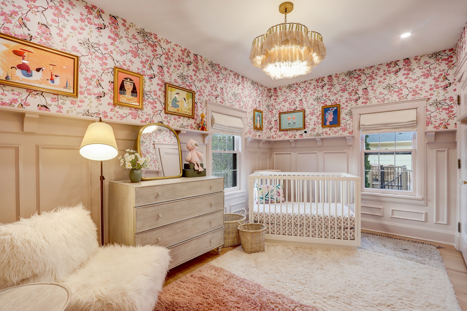 Nursery in Whitefish Bay Home Remodel