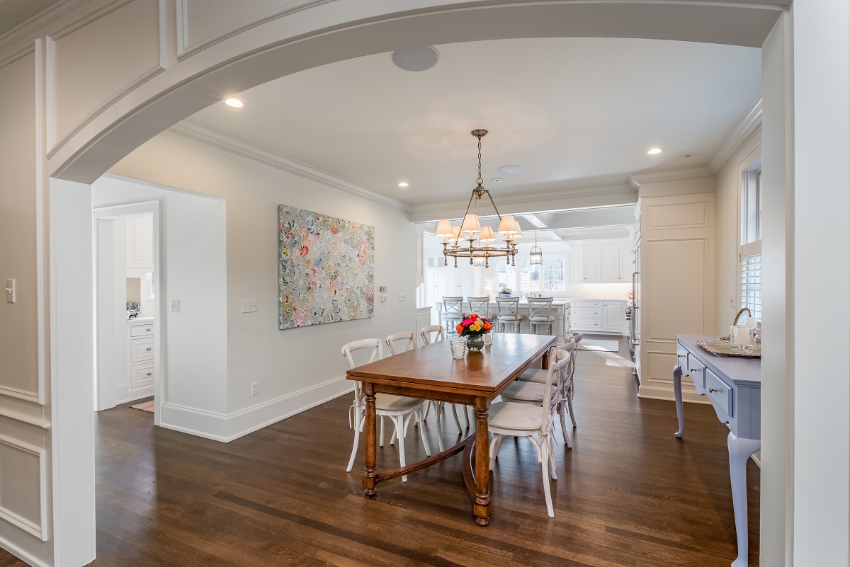 Arched Doorway in Glendale Home Remodel