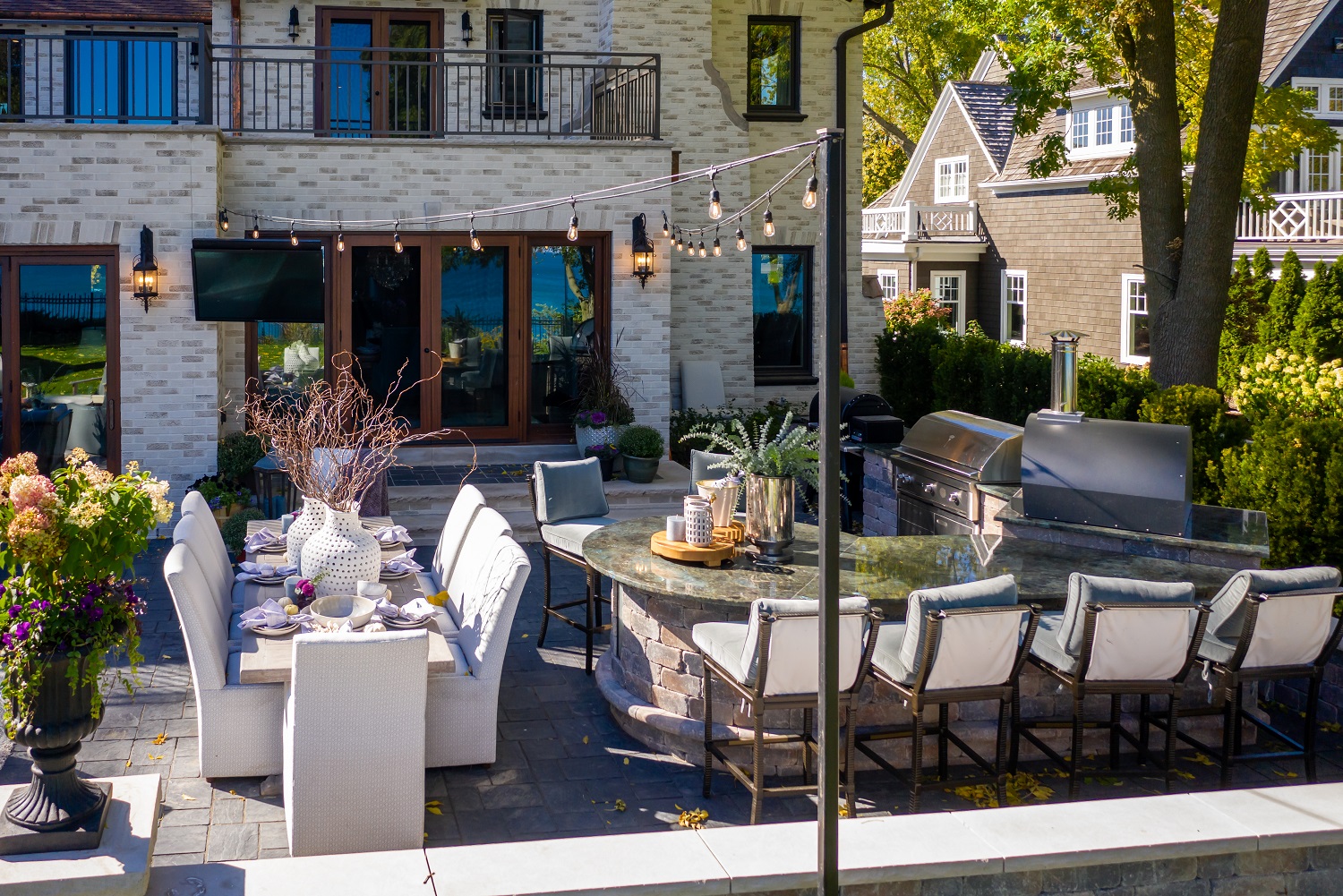 Outdoor Kitchen for Whole Home Remodel Whitefish Bay