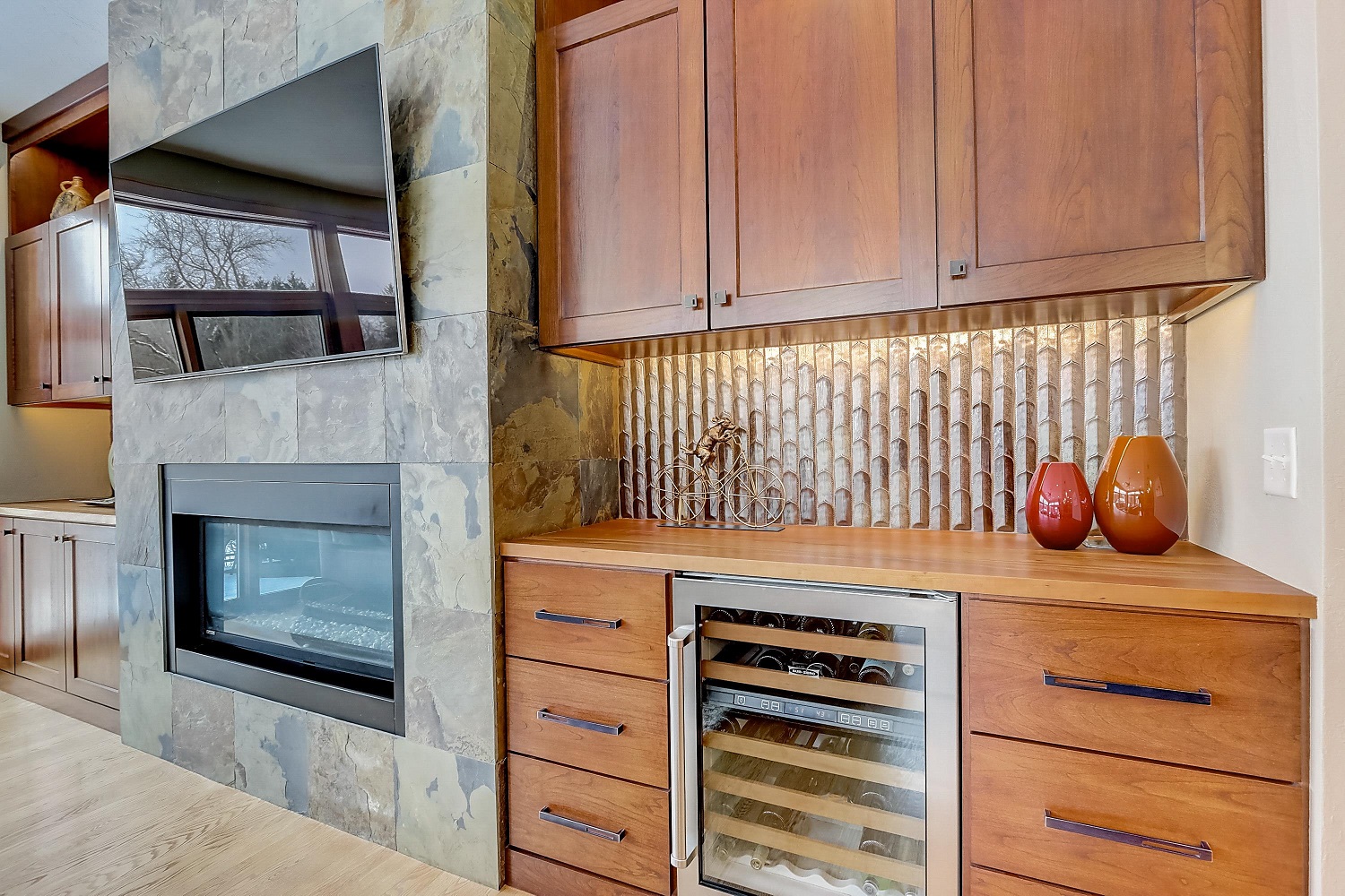 Wine Cellar in Mequon Kitchen Remodel