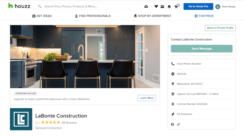 Milwaukee Home Remodeling Contractor LaBonte Construction