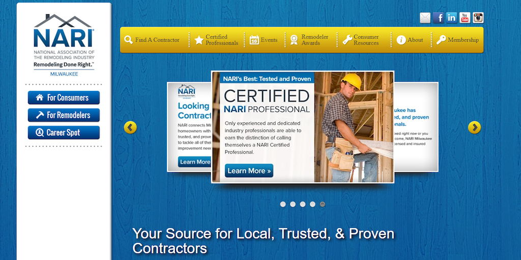 NARI Website LaBonte Construction