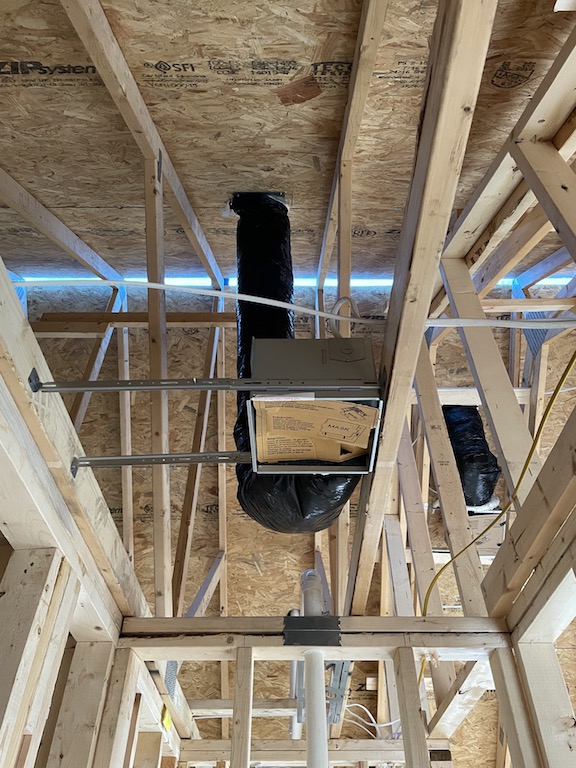 Bath Fan Installation in Milwaukee Bathroom Remodel