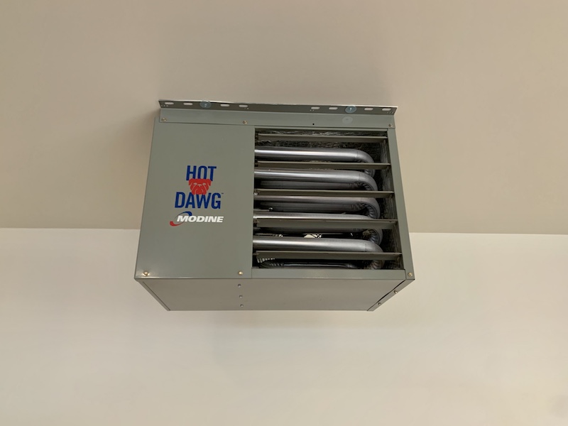 Heating System for Remodeled Garage