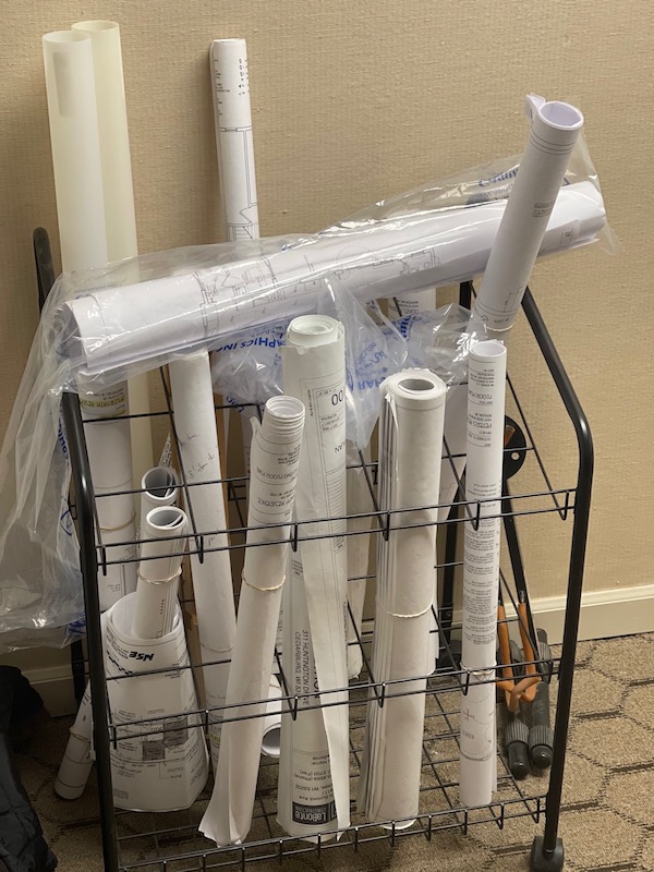 Blueprints for a Home Remodel