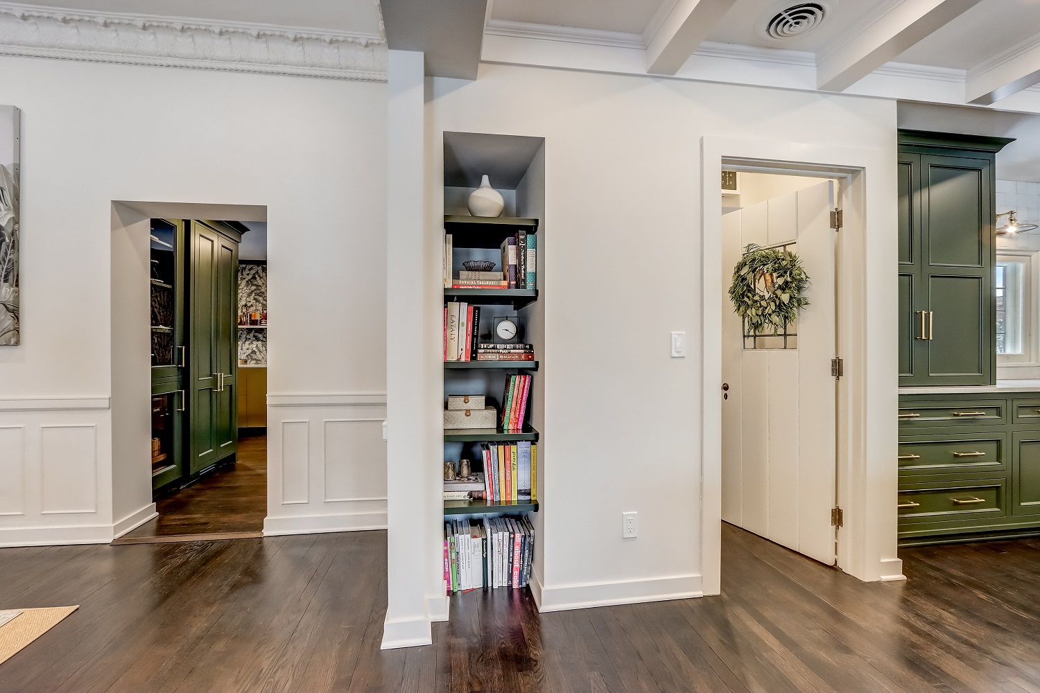 Small Custom Built-Ins Wisconsin Home Remodel