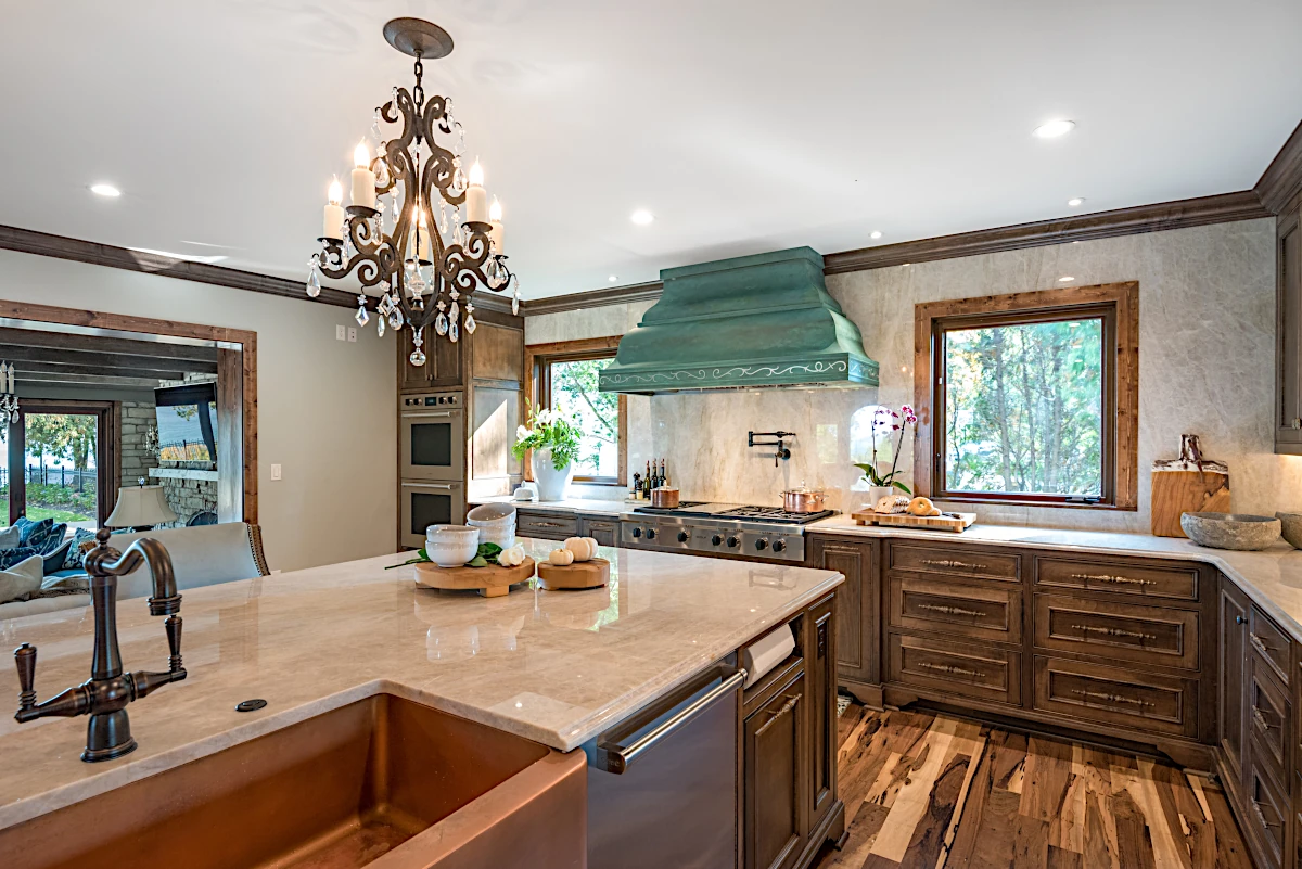Designer Range Hood for Milwaukee Kitchen Remodel