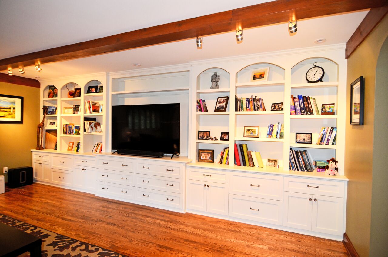 Home Theater in Remodeled Milwaukee Home