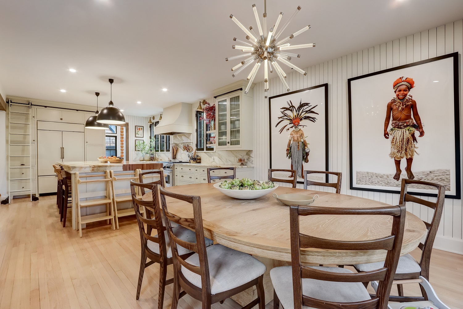Renovated Dining Room in Milwaukee Home