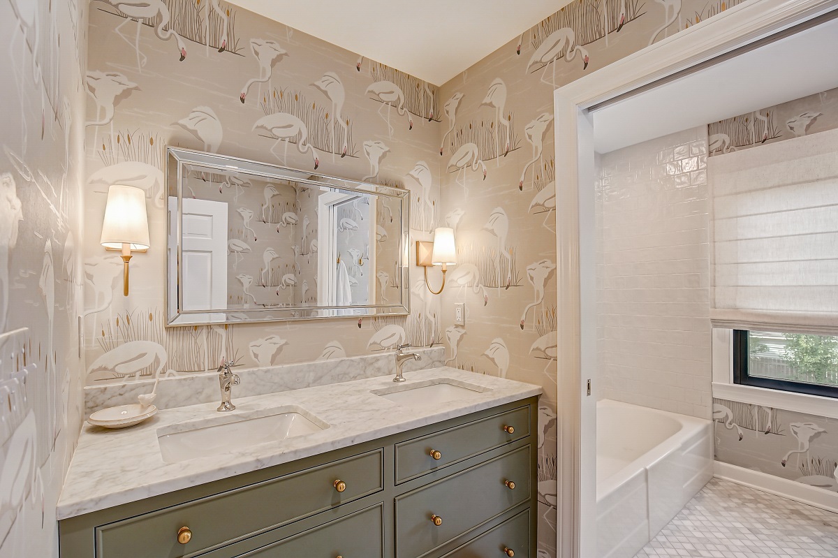 Redesigned Bathroom in Milwaukee Home