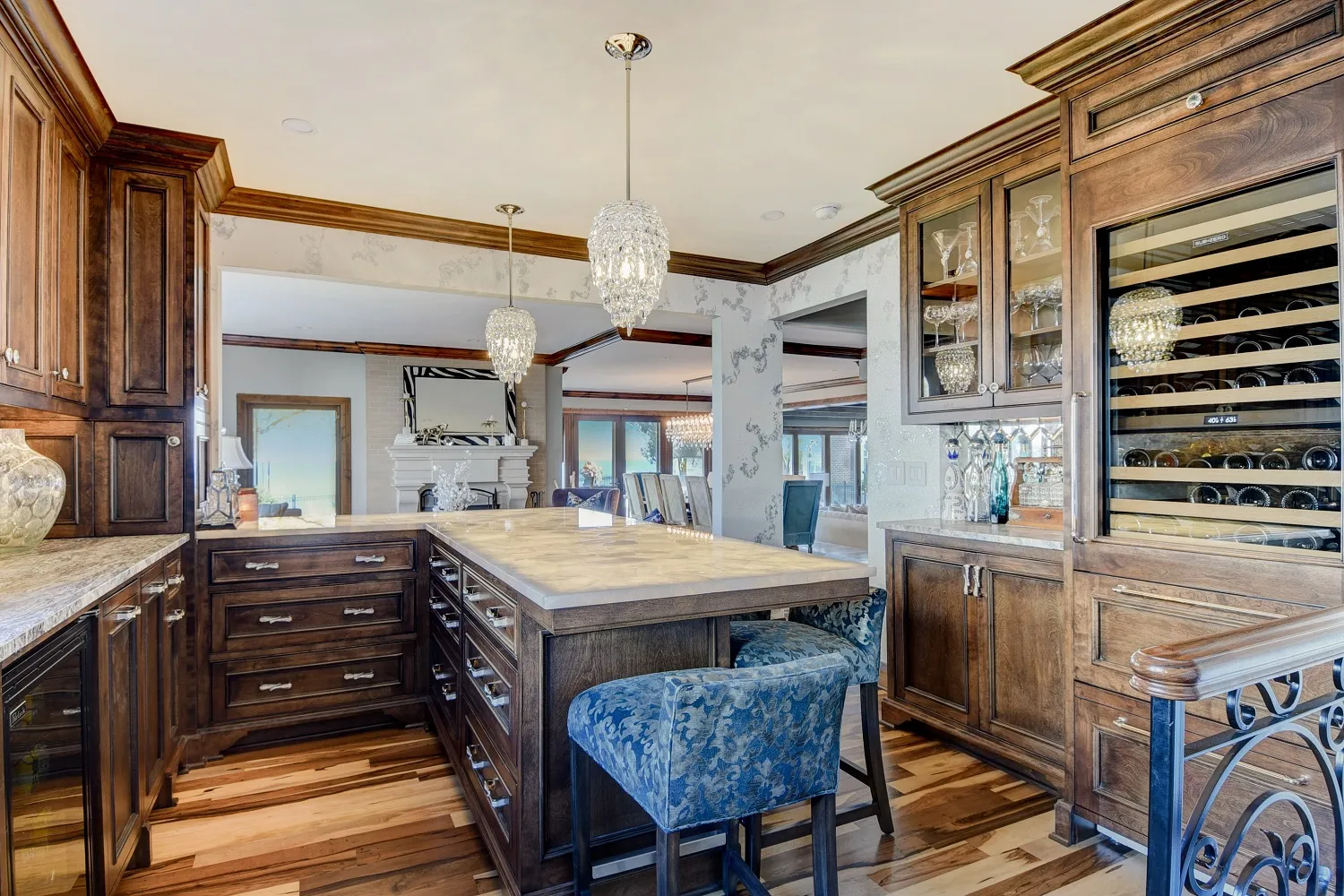 Pendant Lighting in Remodeled Milwaukee Home