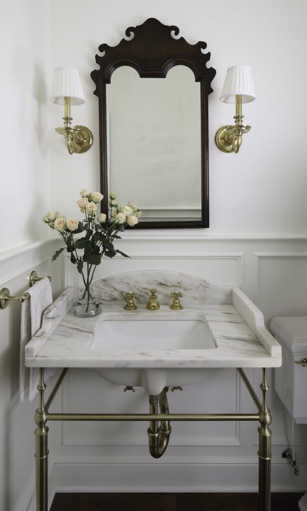 Remodeled Powder Room in Mequon, WI