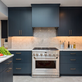 Fairy Chasm 9 Remodeled Kitchen with Custom Cabinets and Range