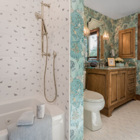 Shore Drive 43 Remodeled Bathroom in Milwaukee Home