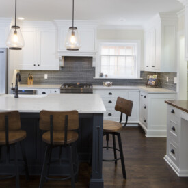 Diversey Avenue 4 Custom Cabinets in Kitchen Remodel