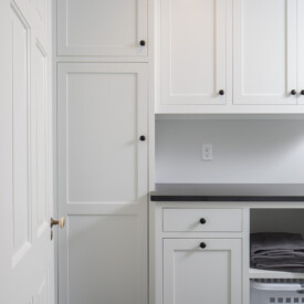 Diversey Avenue 5 Expertly-Designed Cabinets in Remodeled Laundry Room
