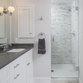 Diversey Avenue 7 Bathroom and Shower Remodel in Whitefish Bay Home
