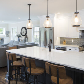 Diversey Avenue 11 Quartz Countertops in Redesigned Whitefish Bay Kitchen