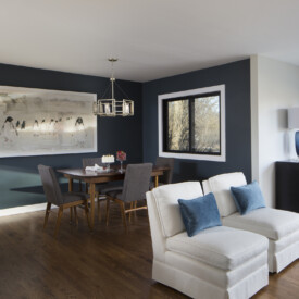 Dining nook Open Concept Dining Room Design