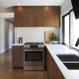 An example of a range in a Glendale kitchen remodel kitchen remodel