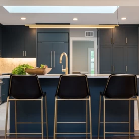 Fairy Chasm 6 LaBonte Construction Custom Cabinets in Remodeled Kitchen