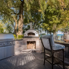 Shore Drive 3 Outdoor Kitchen and Fire Pit in Milwaukee