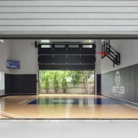 Adding a Home Addition 4 Basketball Sport Court for Whitefish Bay Home