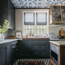 Beautiful kitchen counters unveil this home's modern comforts Remodeled Kitchen in West Bend Home