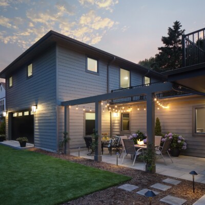 Indoor Sport Court 5 Indoor Basketball Court and Garage in Whitefish Bay Home