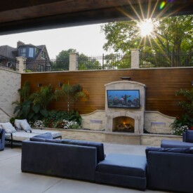 Shore Drive 19 Remodeled Outdoor Patio with TV