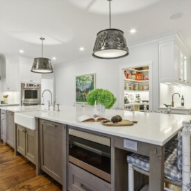Fleetwood Place 8 Large Kitchen Island in Remodeled Milwaukee Home