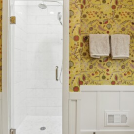 Fleetwood Place 18 Shower in Half-Bath Remodel Whitefish Bay, WI